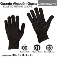 Produktbild von Zaldi Reithandschuhe Unisex aus Baumwolle mit rutschfester Gummioberfläche