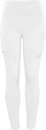 Produktbild von Zaldi Reithose Damen Full Grip Weiß Stoff