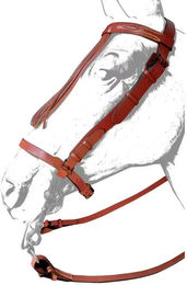 Zaldi Ronda Reittrense für Pferde aus Leder – Bild 1 von 1