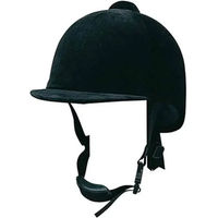 Produktbild von Zaldi Samt-Reithelm Extra Unisex Schwarz Velours
