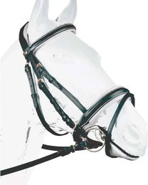 Zaldi Sanjorge Reittrense aus Leder in Schwarz – Bild 1 von 1