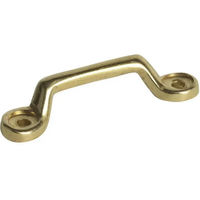 Produktbild von Zaldi Sattelgriff aus Metall in Gold für Reitbedarf