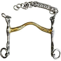 Produktbild von Zaldi Spanisches Gebiss für Pferde aus Edelstahl BBI-5115 12,5 cm - 13,5 cm