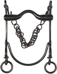 Zaldi Spanisches Gebiss für Pferde Nº114 aus Metall in Schwarz – Bild 1 von 1