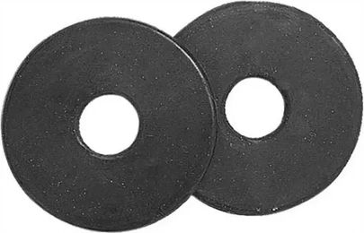 Zaldi Standard-Gummibissring für Pferde in Schwarz (2er Pack) – Bild 1 von 1