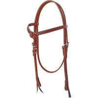 Produktbild von Zaldi Western Trense aus Leder in Braun