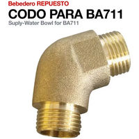 Produktbild von Zaldi Winkelautomatik Abreuvoir Accessoire in Gold