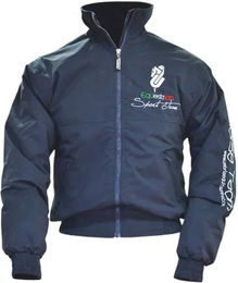 Zaldi Winterbomber Reitjacke Unisex Blau Waterproof aus Polyester Größe L – Bild 1 von 1