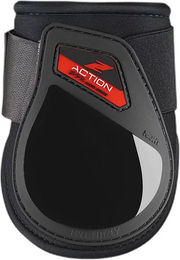 Produktbild von Zandona Action Gamaschen für Pferde aus Neopren Schwarz Größe L FEI konform