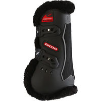 Produktbild von Zandona Air Sensitive+ Vorderbeingamaschen aus Carbon in Schwarz Größe S