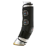 Produktbild von Zandonà Boot AIR Gamaschen für Pferde mit Coolmax Technologie Schwarz Größe L