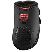 Produktbild von Zandonà Carbon Air Fetlock Gamaschen für Pferde aus Karbonfaser Schwarz Medium