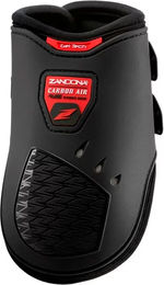 Zandona Carbon Air Fetlock Gamaschen für Pferde Neopren Schwarz Größe L – Bild 1 von 3