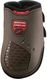 Produktbild von Zandona Carbon Air Gamaschen für Pferde aus Neopren in Schwarz oder Braun Größe L