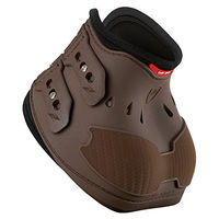 Produktbild von Zandonà Carbon Air Heel Schutzglocke für Pferde aus Karbonfaser Braun XL
