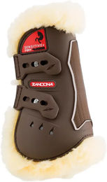 Produktbild von Zandona Carbon Air Sensitive+ Gamaschen für Ponys in Braun