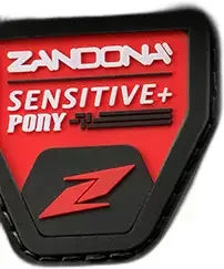 Produktbild von Zandonà Carbon Air Sensitive+ Gamaschen für Ponys in Schwarz-Rot