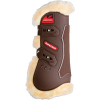 Produktbild von Zandonà Carbon Air Sensitive+ Vorderrumpf-Gamaschen für Pferde geschlossen