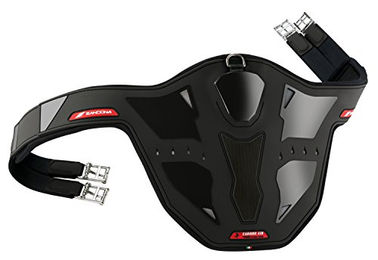 Zandonà Carbon Air Stud Stollengurt für Pferde in Schwarz mit Aluminium-Elementen – Bild 1 von 1