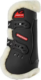Produktbild von Zandona Carbon Air Techno-Fur Vorderbeingamaschen für Pferde Schwarz Größe M