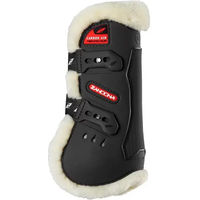 Produktbild von Zandona Carbon Air Techno-Fur Vorderbeingamaschen für Pferde Schwarz Größe M