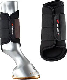 Produktbild von Zandona Carbon Air Workout Vorderbeingamaschen aus Neopren Schwarz Größe M