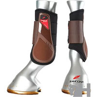 Produktbild von Zandona Carbon Air Workout Vorderbeingamaschen für Pferde aus Neopren Braun Größe M