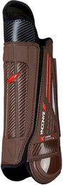 Zandona Carbon Air X-Country Hintere Gamaschen für Pferde aus Neopren Braun Größe M – Bild 1 von 4