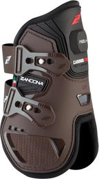 Zandona Carbon Pro Feel Fetlock Streichkappen für Pferde Braun Größe L – Bild 1 von 2