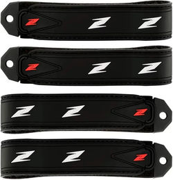 Produktbild von Zandonà Ersatz-Velcro Klettverschluss für Gamaschen Schwarz 4er Pack
