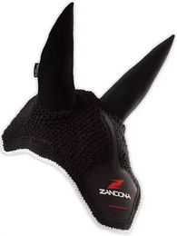Zandonà Fliegenhaube für Pferde Vollblut Schwarz aus Polyester – Bild 1 von 1