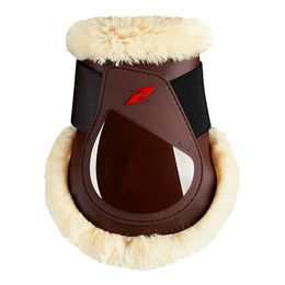 Zandona Gamaschen Action Techno-Fleece Klauenschutz für Pferde Beige – Bild 1 von 2