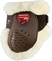 Produktbild von Zandona Gamaschen Klauenschutz für Pferde Carbon Air Techno-Fur Braun Größe M