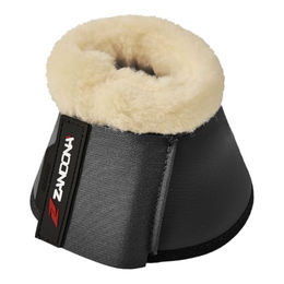 Zandona Gamaschen Offene Glocken für Pferde Royal Schwarz XL – Bild 1 von 7