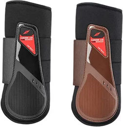 Produktbild von Zandona Hinterbeingamaschen Carbon Air Workout aus Neopren Schwarz Größe L
