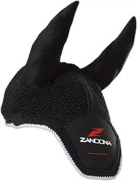 Produktbild von Zandona Lange Mütze für Pferde aus Polyester in Schwarz