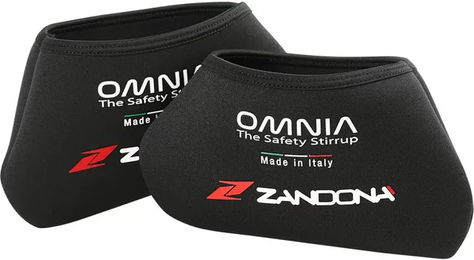 Produktbild von Zandona Omnia Steigbügelüberzug für Pferde aus Neopren in Schwarz