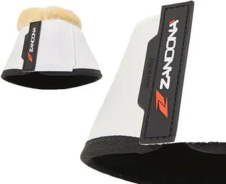 Produktbild von Zandona Royal Bell Hufglocken aus Neopren in Weiß Größe S