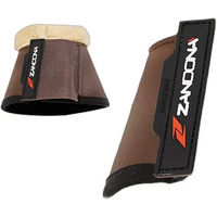 Produktbild von Zandona Royal Bell Hufglocken Gamaschen aus Neopren Braun Größe L