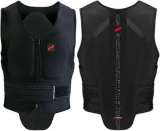 Produktbild von Zandona Soft Pro Reitweste Schutz für Kinder Schwarz CE-zertifiziert Größe X7 (121/135)