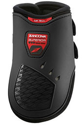 Zandonà Superior Air Fetlock Gamasche Schwarz Größe M aus TPR – Bild 1 von 2