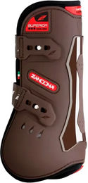 Zandona Superior Air Gamaschen für Pferde aus Neopren Braun – Bild 1 von 3