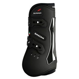 Zandona Superior Air Gamaschen für Pferde aus Neopren Schwarz Größe L – Bild 1 von 3