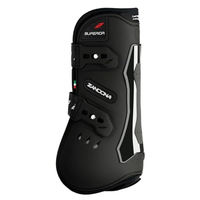 Produktbild von Zandona Superior Air Gamaschen für Pferde aus Neopren Schwarz Größe L