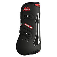 Produktbild von Zandonà Superior Air Tendon Protection Gamaschen für Pferde Schwarz Größe L