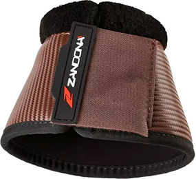 Zandonà X-Bell Fury Offene Gamaschen für Pferde aus Neopren Braun Größe L – Bild 1 von 1