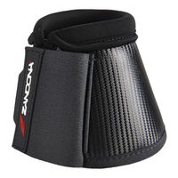 Produktbild von Zandonà X-Bell Gamaschen für Pferde aus Neopren Schwarz Größe M