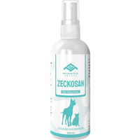 Produktbild von Zeckosan Spray von Pharma Health zur Fellpflege für Hunde und Katzen rein natürlich