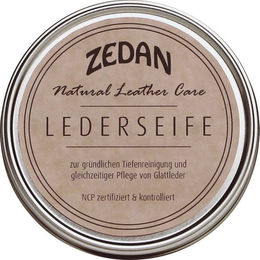 Zedan Lederseife zur Reinigung und Pflege von Glattleder 200 ml - 200 ml – Bild 1 von 8