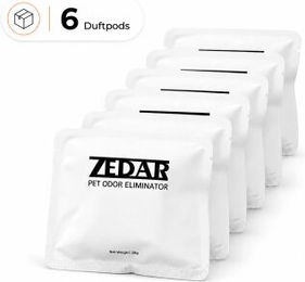 Produktbild von Zedar K1200 Geruchsvernichter für selbstreinigende Katzentoiletten 6 Stück Weiß
